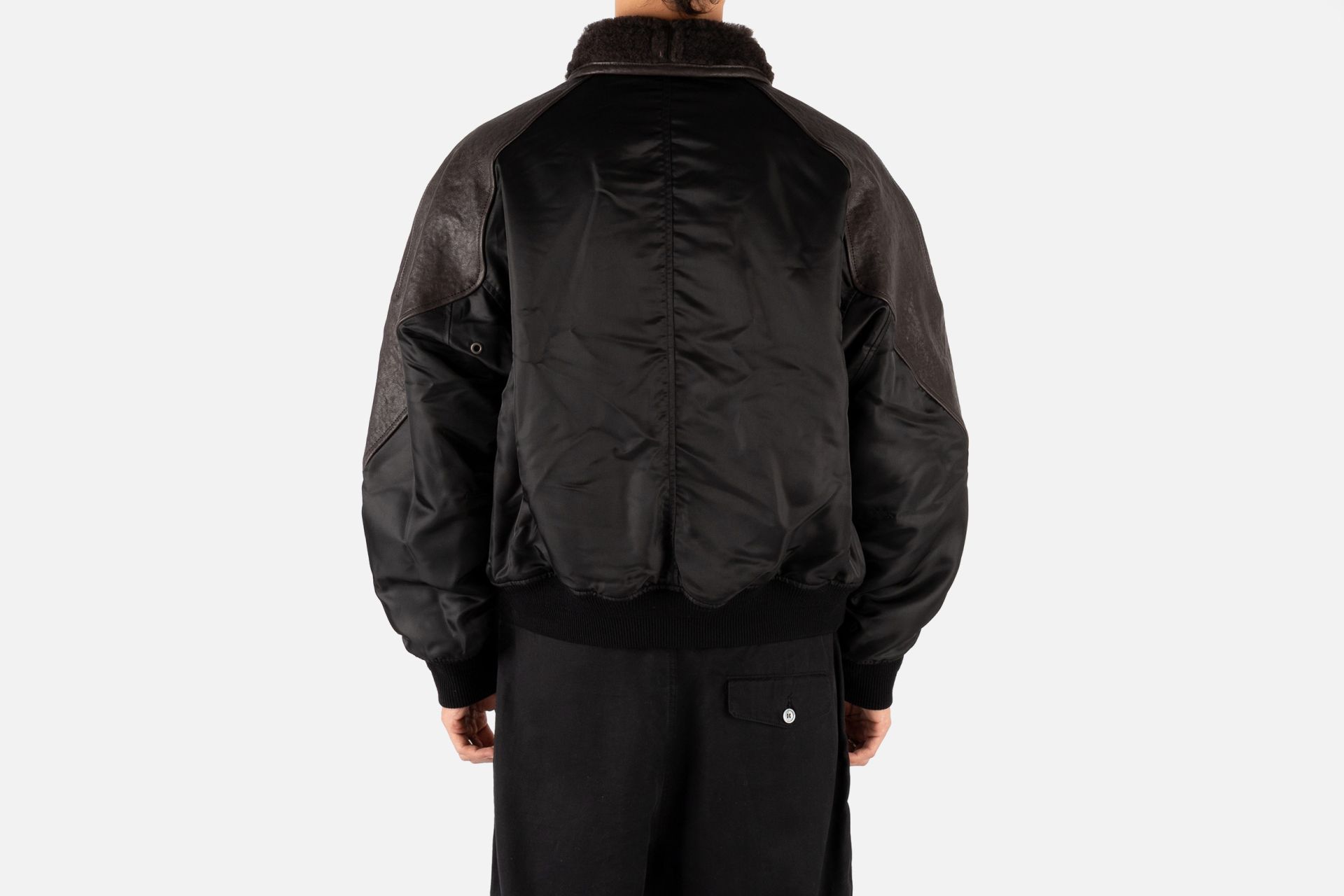 coor High-Neck Shearling Mixed